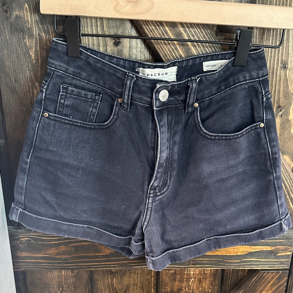 PacSun Women's Black Jean Shorts